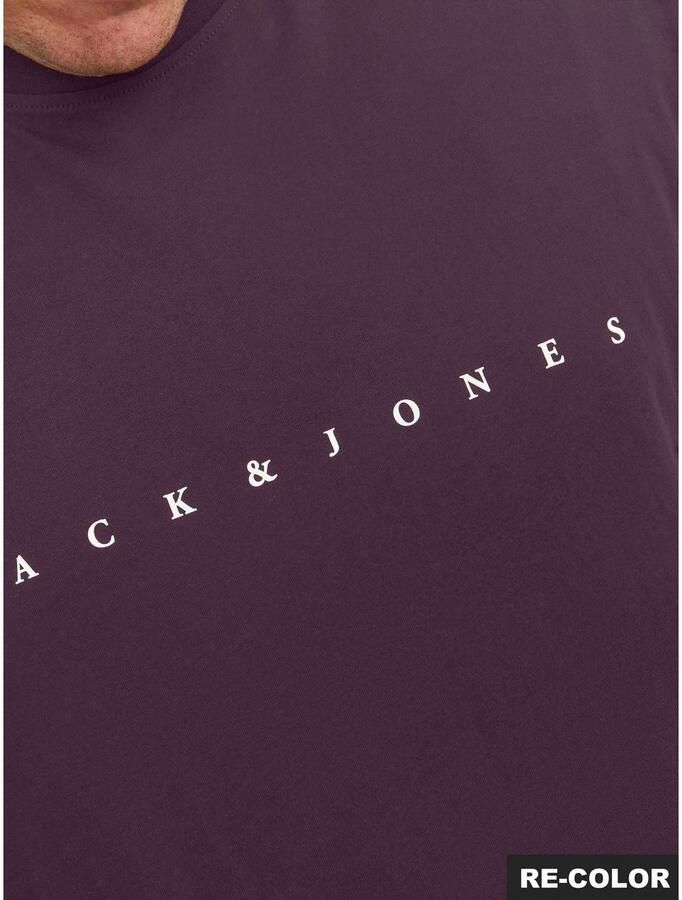 Jack & Jones PlusSize Shirt met ronde hals JJESTAR JJ TEE SS NOOS PLS - Foto 5