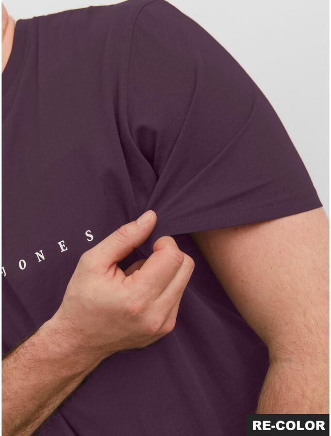 Jack & Jones PlusSize Shirt met ronde hals JJESTAR JJ TEE SS NOOS PLS - Foto 6