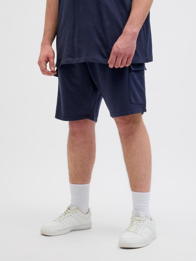 Jack & Jones PlusSize Short JPSTKANE JJSCRIPT SWEAT SHORTS AMT PLS - Foto 7