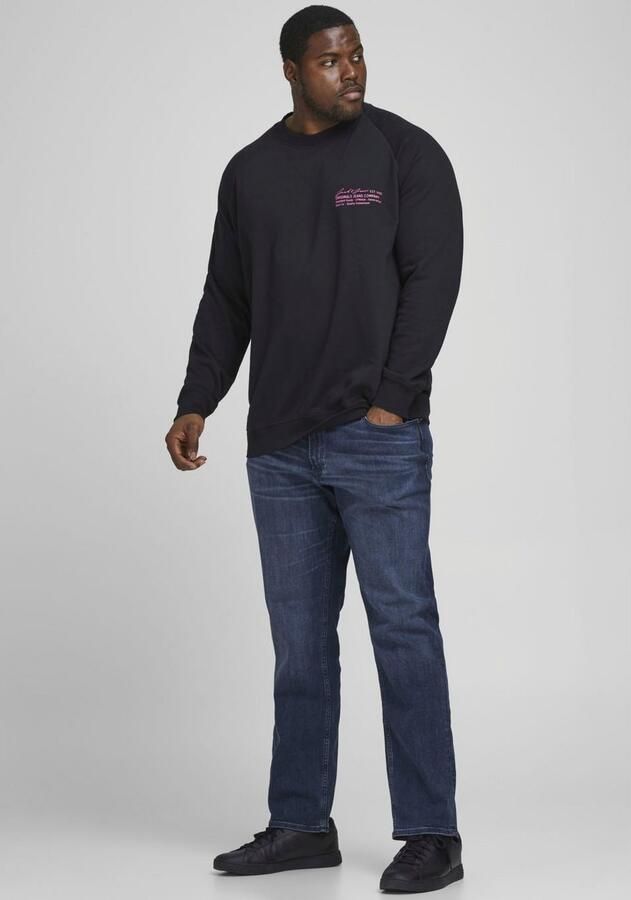 JACK & JONES PLUS SIZE slim fit jeans JJIGLENN JJORIGINAL Plus Size blue denim 812 - Foto 6