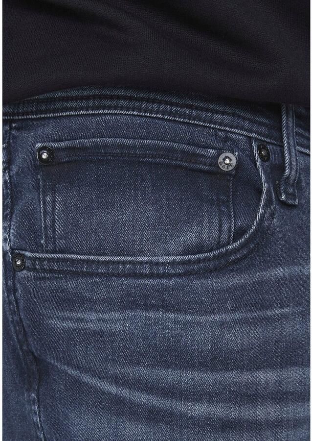 JACK & JONES PLUS SIZE slim fit jeans JJIGLENN JJORIGINAL Plus Size blue denim 812 - Foto 5