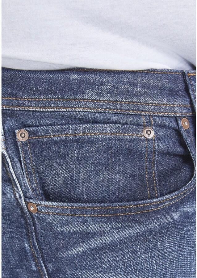 JACK & JONES PLUS SIZE slim fit jeans JJIGLENN JJORIGINAL Plus Size light denim 815 - Foto 9