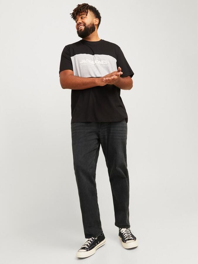 JACK & JONES PLUS SIZE slim fit jeans JJIGLENN JJORIGINAL MF 772 Plus Size grijs - Foto 5