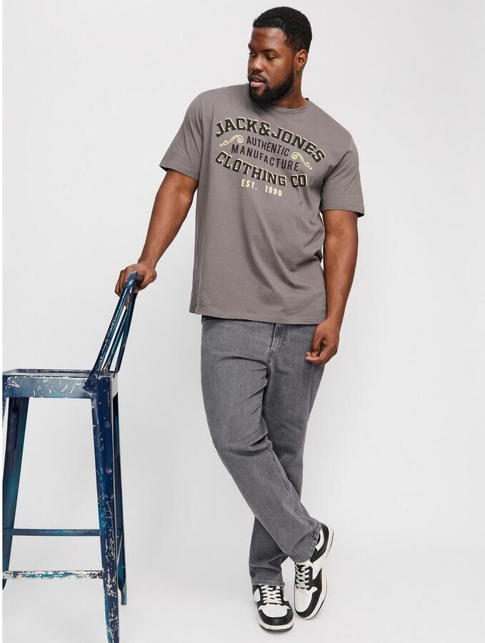 Jack & Jones PlusSize Slim fit jeans JJIGLENN JJORIGINAL MF 071 NOOS PLS - Foto 3