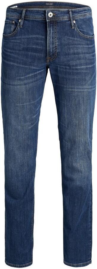 JACK & JONES PLUS SIZE slim fit jeans JJITIM JJORIGINAL Plus Size blue denim 814 - Foto 3