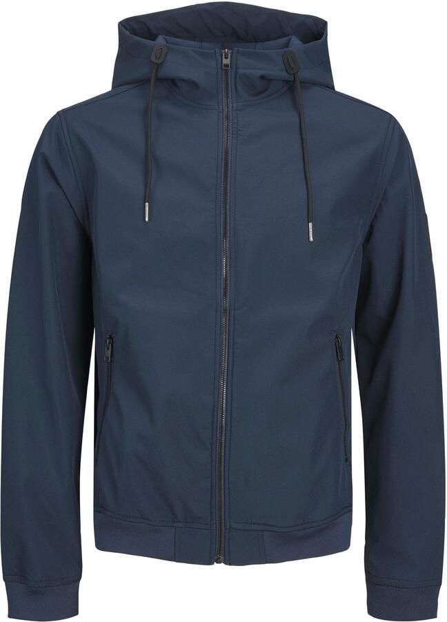 Jack & Jones PlusSize Softshell-jack JJEBASIC met capuchon en waterafstotende stof - Foto 8