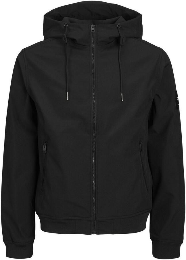 Jack & Jones PlusSize Softshell-jack JJEBASIC met capuchon en waterafstotende stof - Foto 8