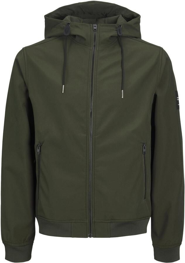 Jack & Jones PlusSize Softshell-jack JJEBASIC met capuchon en waterafstotende stof - Foto 7