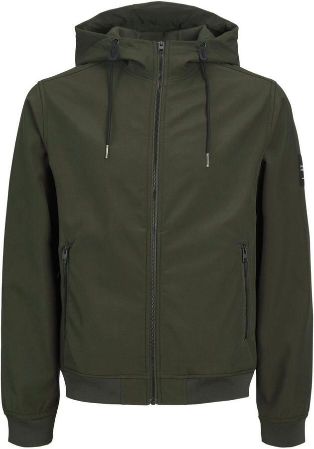 Jack & Jones Softshell-jack JJEBASIC met waterafstotende functie - Foto 7