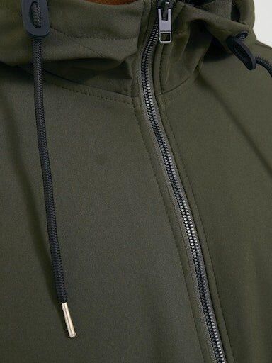 Jack & Jones PlusSize Softshell-jack JJEBASIC met capuchon en waterafstotende stof - Foto 5