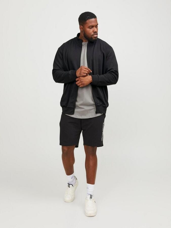 Jack & Jones PlusSize Sweatshirt JJEPAULOS SWEAT ZIP NOOS PLS - Foto 5