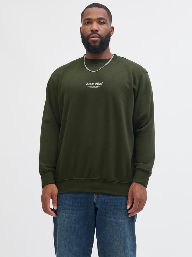 Jack & Jones PlusSize Sweatshirt JJESOHO SWEAT CREW NECK NOOS PLS - Foto 7