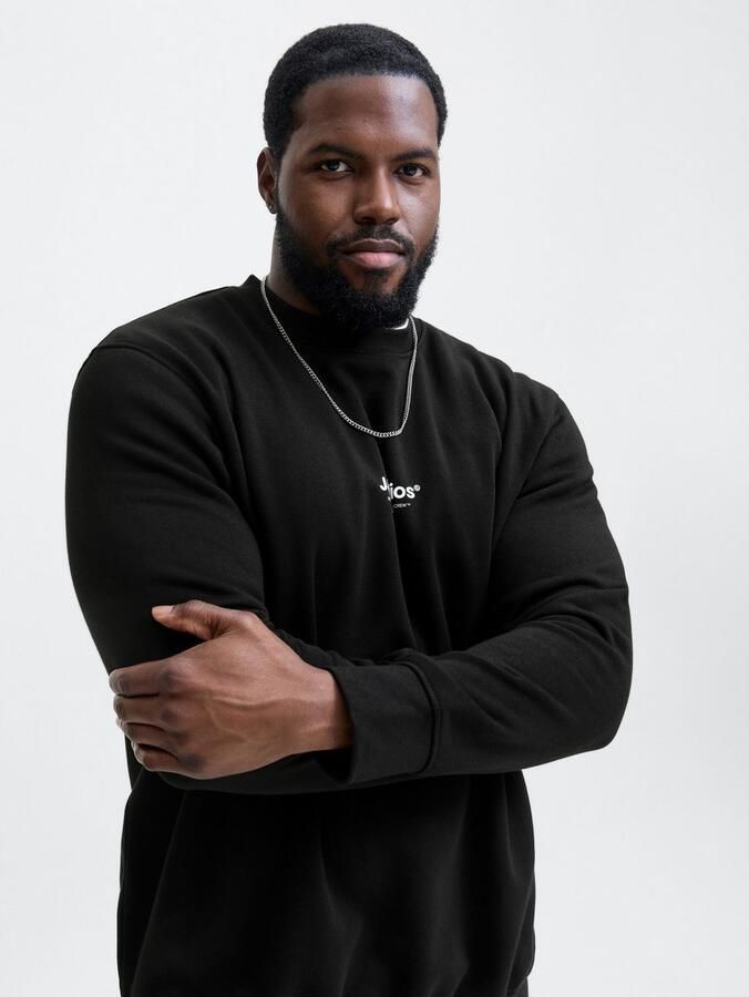 Jack & Jones PlusSize Sweatshirt JJESOHO SWEAT CREW NECK NOOS PLS - Foto 5