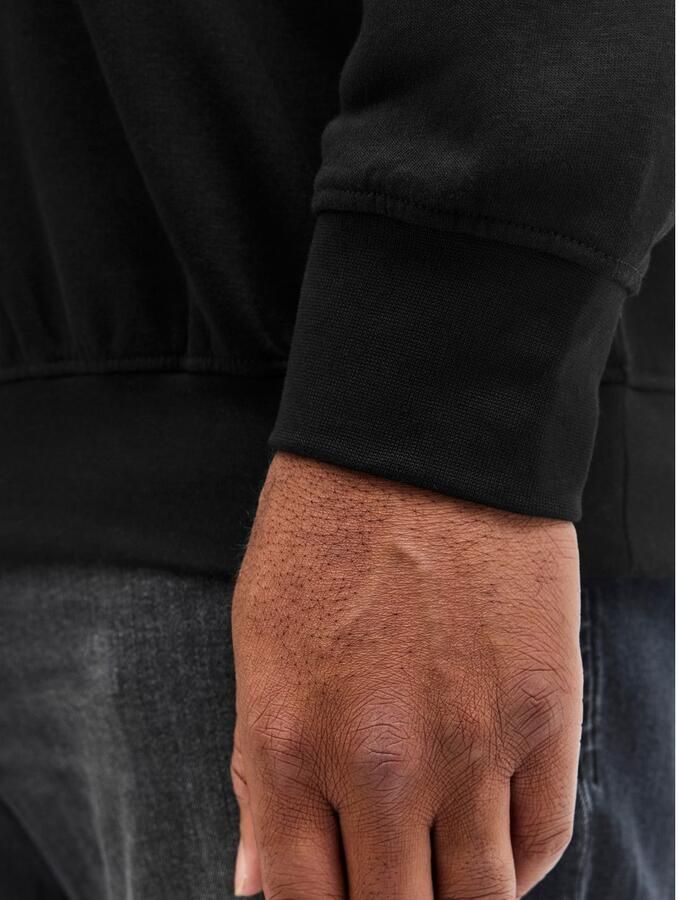Jack & Jones PlusSize Sweatshirt JJESOHO SWEAT QUARTER ZIP HN NOOS PLS - Foto 3