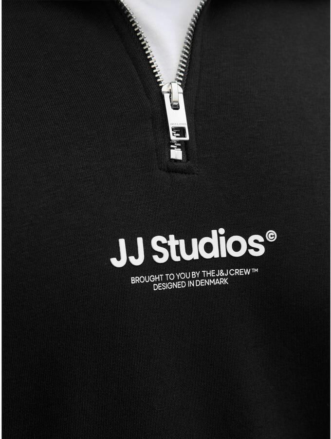 Jack & Jones PlusSize Sweatshirt JJESOHO SWEAT QUARTER ZIP HN NOOS PLS - Foto 2
