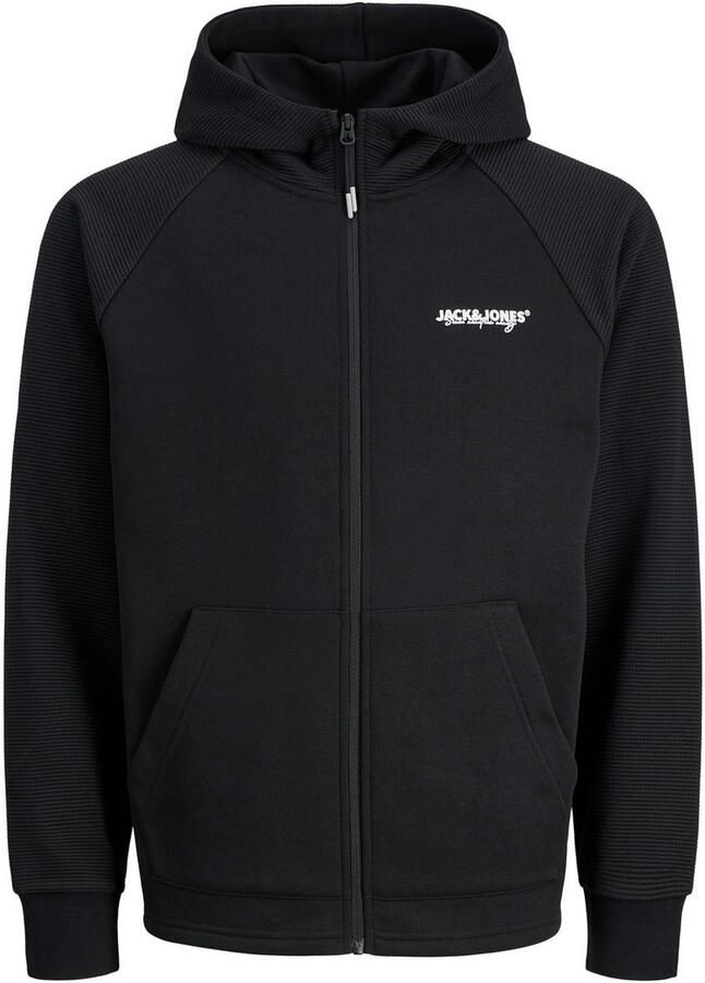 Jack & jones Regular fit sweatjack met logoprint model 'Thatcher' - Foto 5