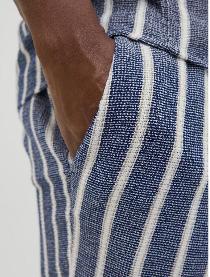 Jack & Jones PlusSize Sweatshort JPSTJAIDEN COBA STRIPE JOG SHORT SN PLS