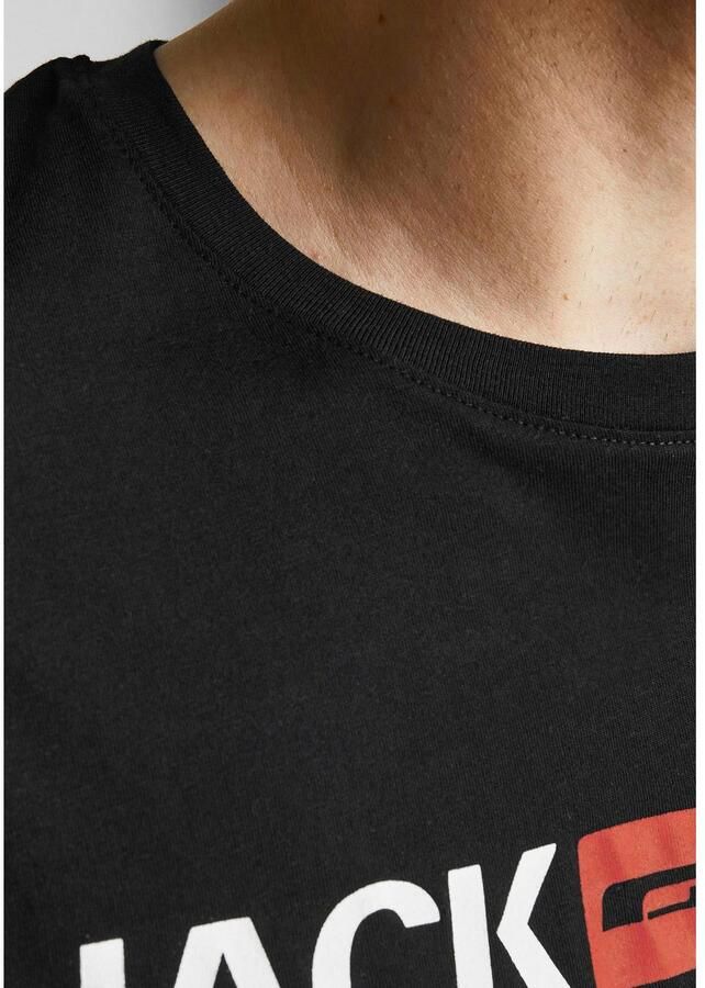 Jack & Jones PlusSize T-shirt CORP met print en comfortabele ronde hals bedrukt modieus regular fit katoen ronde hals - Foto 2