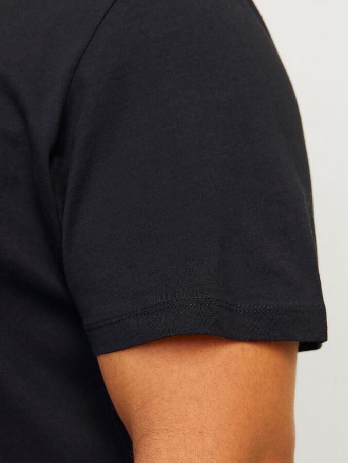 Jack & Jones PlusSize T-shirt JJECALEB VARSITY TEE SS O-NECK NOOS PLS - Foto 4