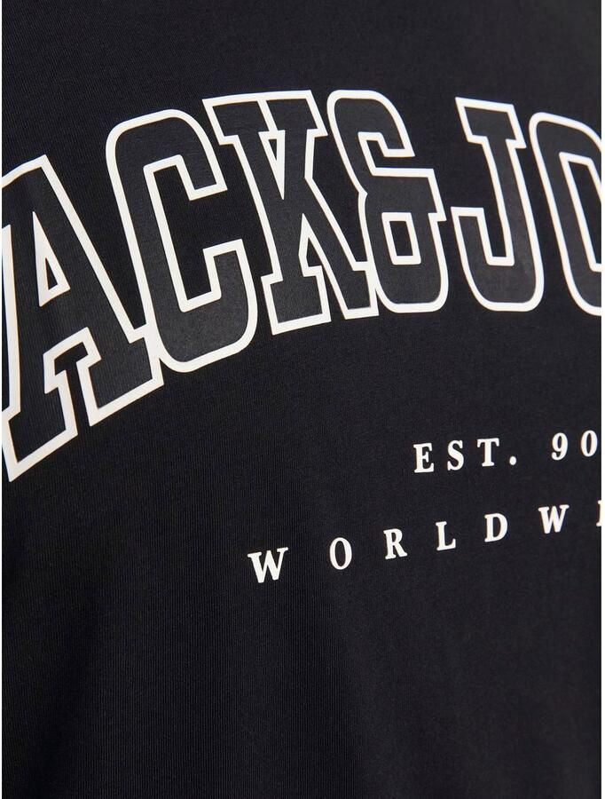 Jack & Jones PlusSize T-shirt JJECALEB VARSITY TEE SS O-NECK NOOS PLS - Foto 2
