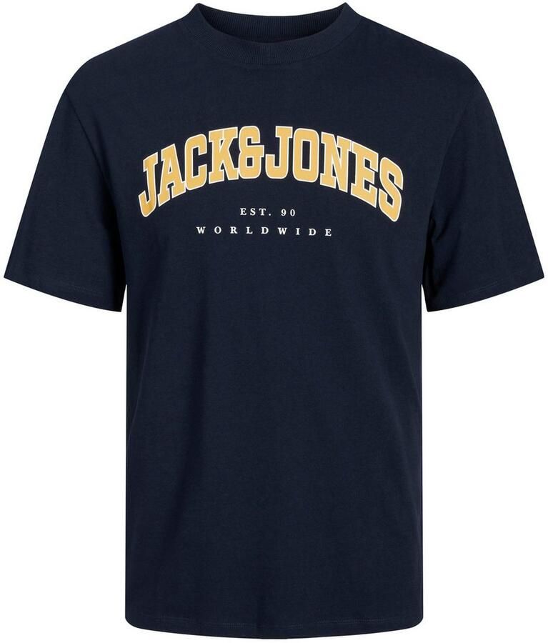 Jack & Jones PlusSize T-shirt JJECALEB VARSITY TEE SS O-NECK NOOS PLS