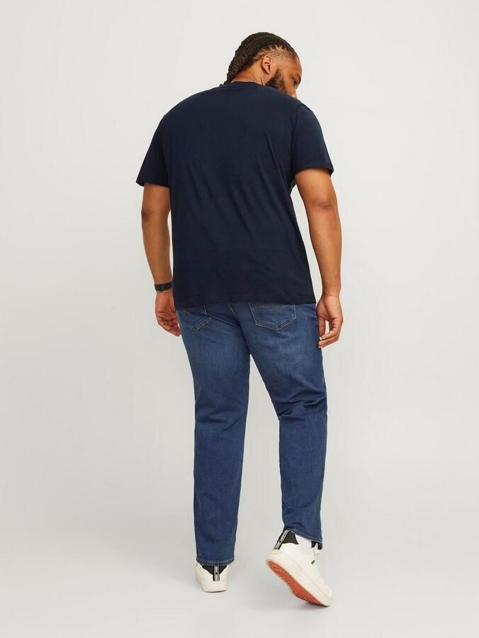 Jack & Jones PlusSize T-shirt JJECALEB VARSITY TEE SS O-NECK NOOS PLS - Foto 7