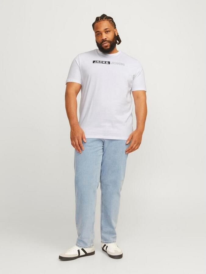 Jack & Jones PlusSize T-shirt JJECORP LOGO TEE PLAY SS O-N NOOS PLS - Foto 4