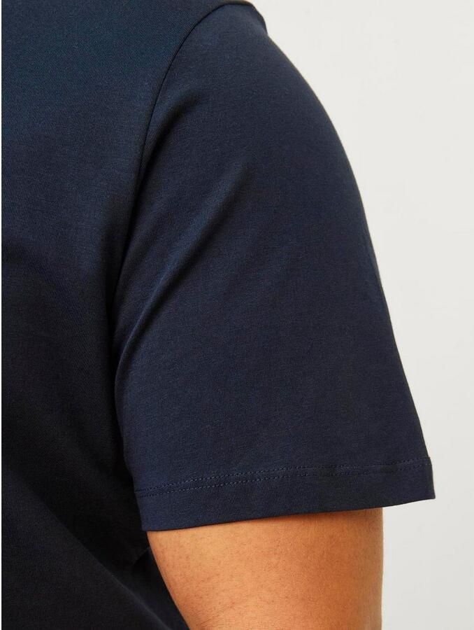 JACK & JONES PLUS SIZE slim fit T-shirt JJECORP Plus Size met printopdruk - Foto 3