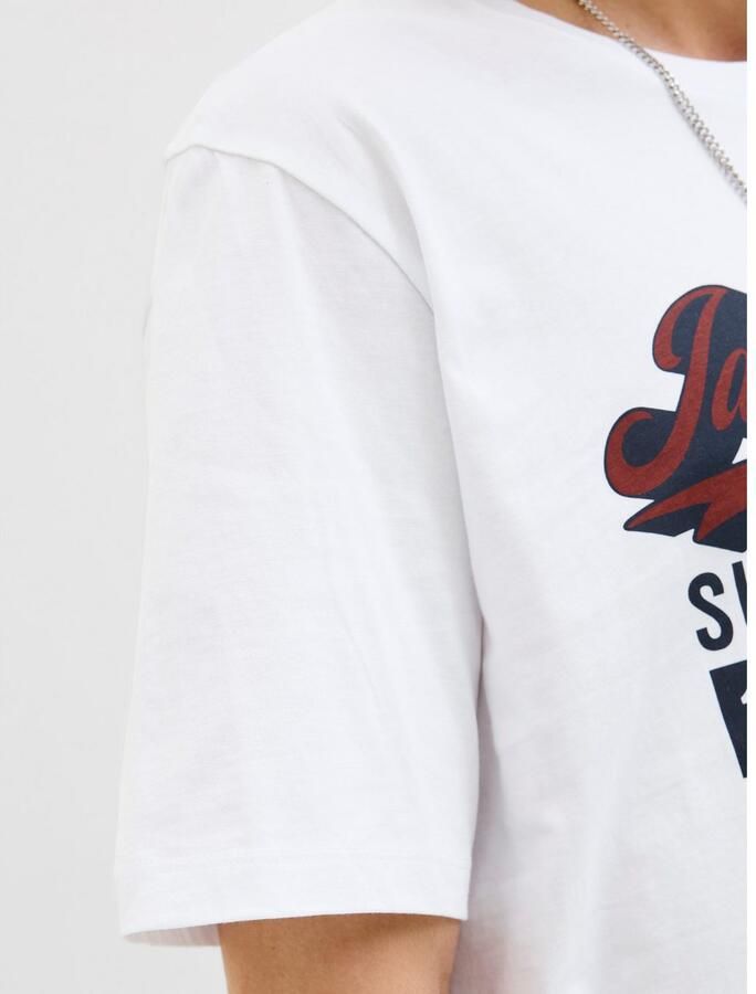 Jack & Jones PlusSize T-shirt JJELOGO TEE SS ONECK 2 COL AW25 NOOS PLS - Foto 2