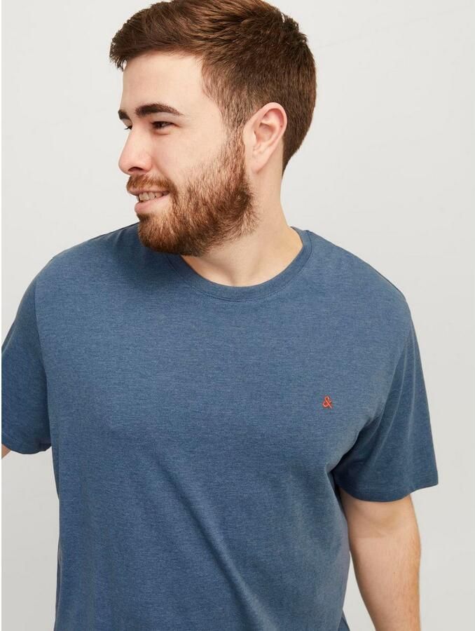 Jack & Jones PlusSize T-shirt JJEPAULOS TEE SS CREW NECK NOOS PLS - Foto 4
