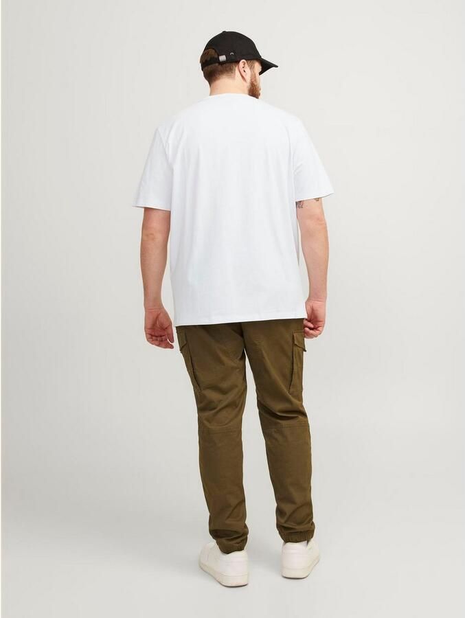 Jack & Jones PlusSize T-shirt JJEPAULOS TEE SS CREW NECK NOOS PLS - Foto 4