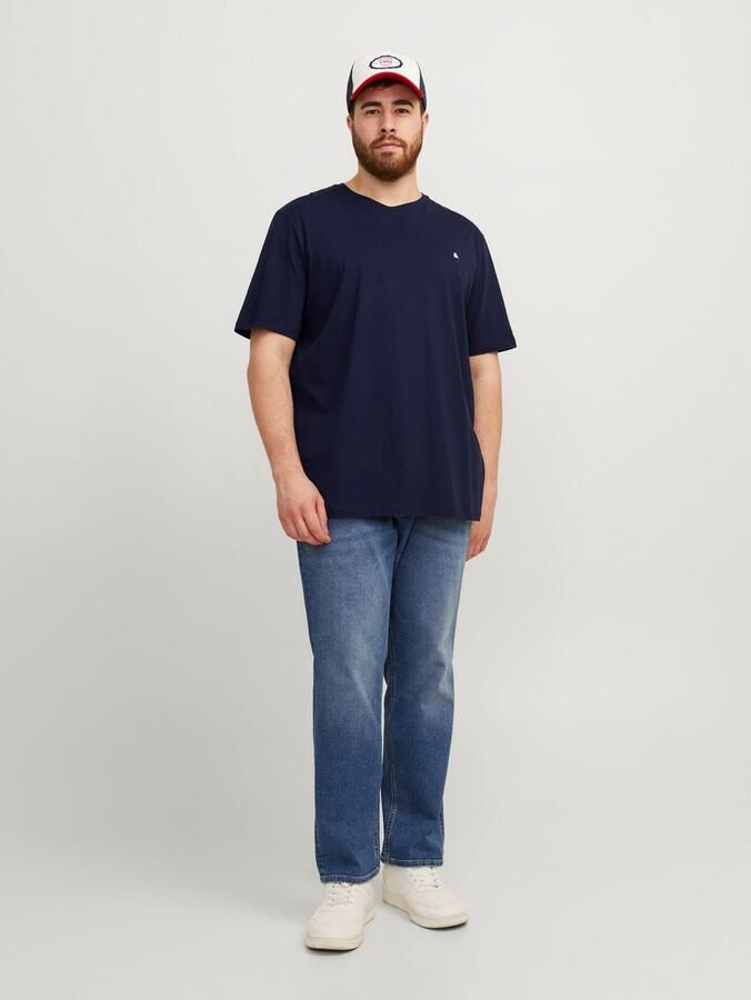 Jack & Jones PlusSize T-shirt JJEPAULOS TEE SS CREW NECK NOOS PLS - Foto 4