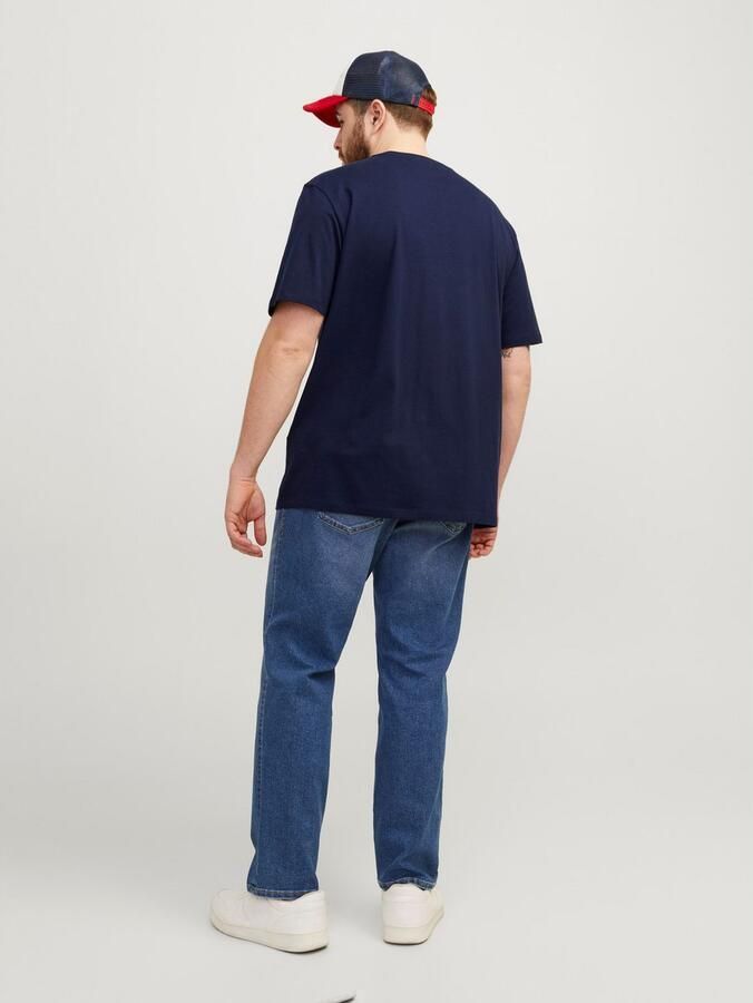 Jack & Jones PlusSize T-shirt JJEPAULOS TEE SS CREW NECK NOOS PLS - Foto 5