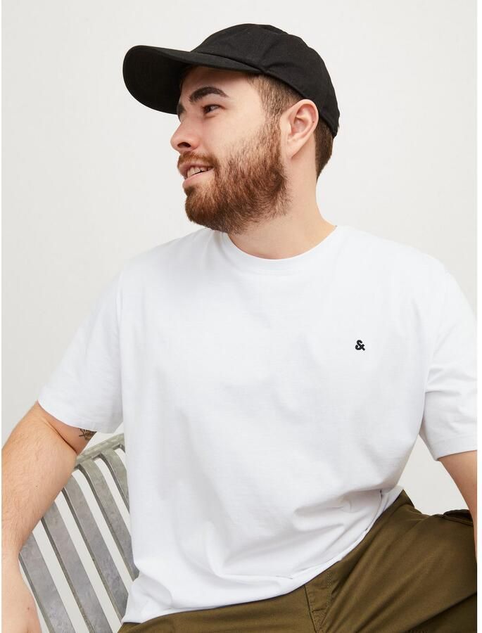 Jack & Jones PlusSize T-shirt JJEPAULOS TEE SS CREW NECK NOOS PLS - Foto 2