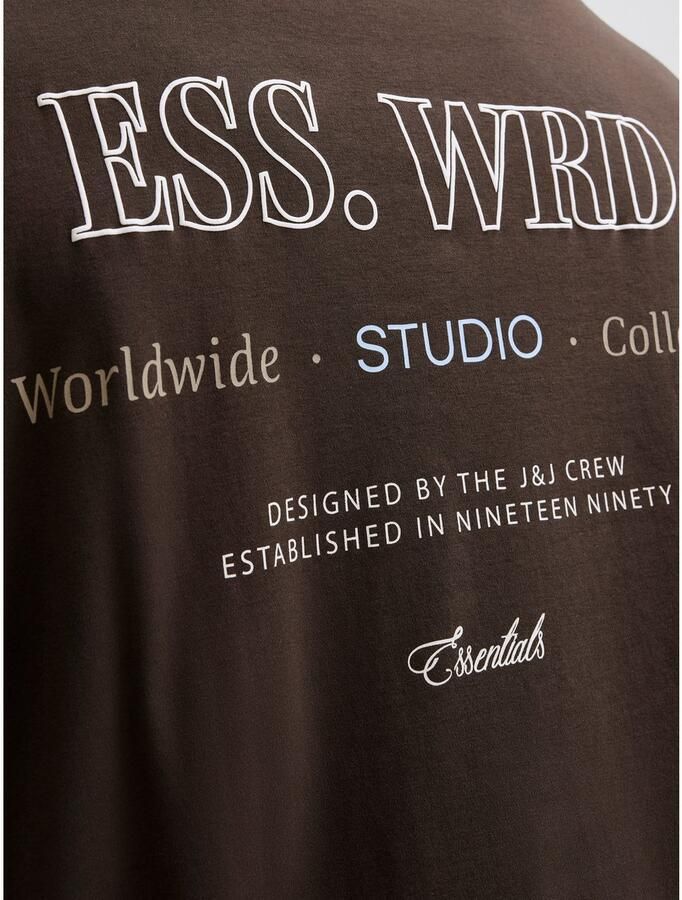 Jack & Jones PlusSize T-shirt JJEURBAN EDGE STUDIO TEE SS SN PLS - Foto 4