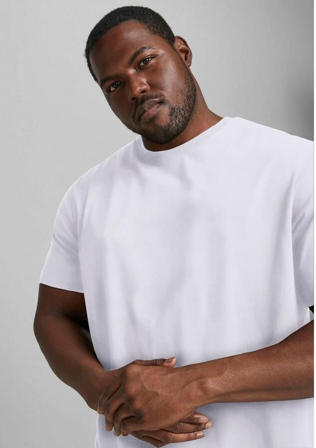 Jack & Jones PlusSize T-shirt NOA TEE met een afgeronde zoom t m maat 6xl - Foto 3