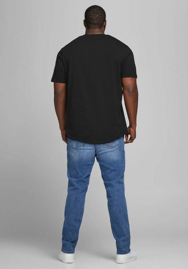 Jack & Jones PlusSize T-shirt NOA TEE met een afgeronde zoom t m maat 6xl - Foto 7