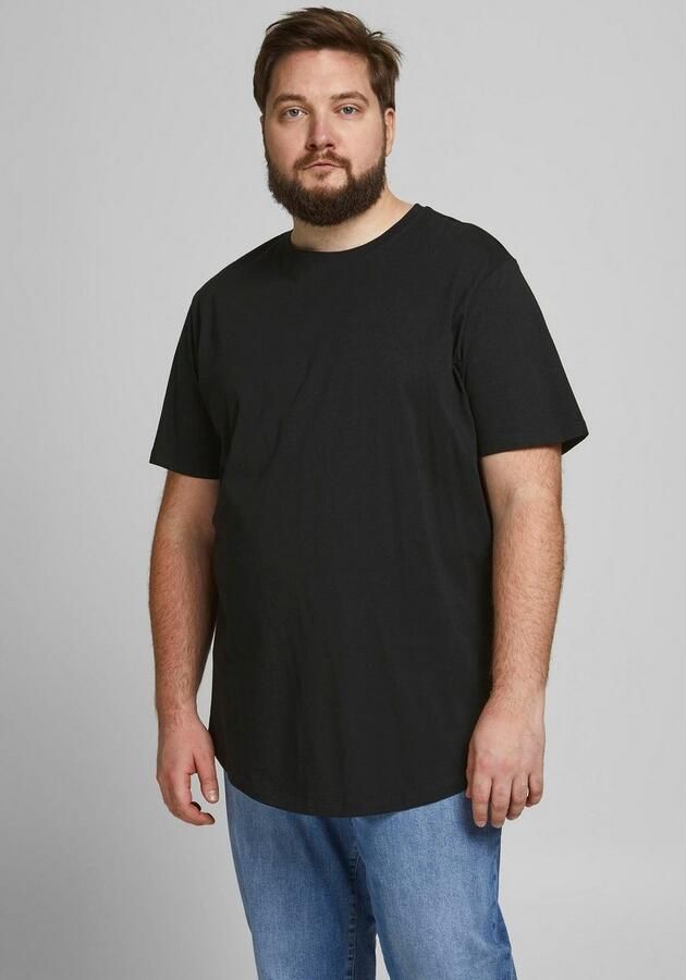 Jack & Jones PlusSize T-shirt NOA TEE met een afgeronde zoom t m maat 6xl - Foto 10