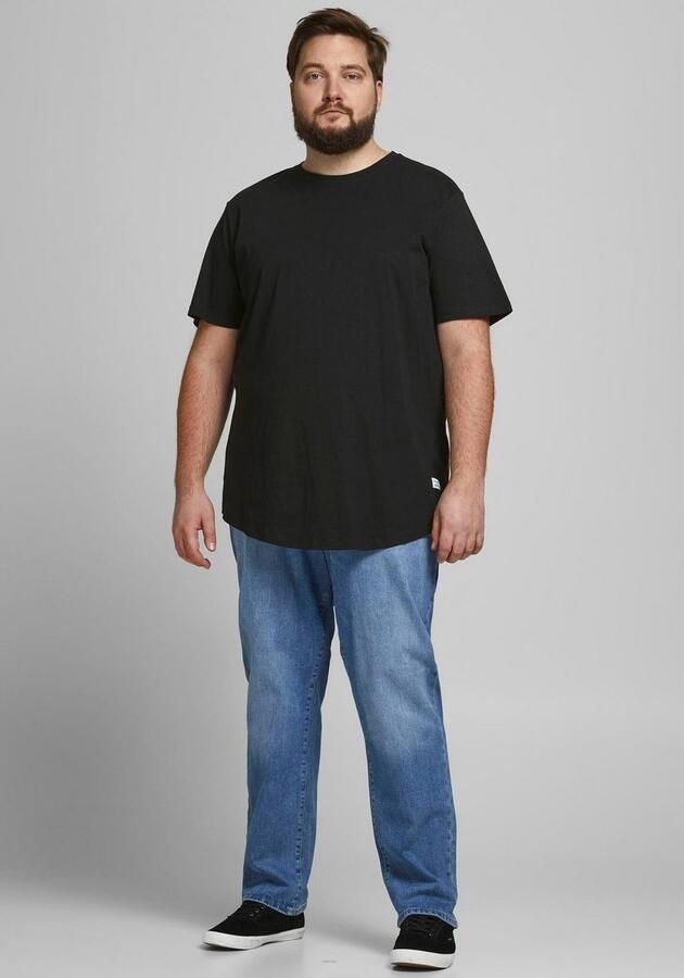 Jack & Jones PlusSize T-shirt NOA TEE met een afgeronde zoom t m maat 6xl - Foto 11