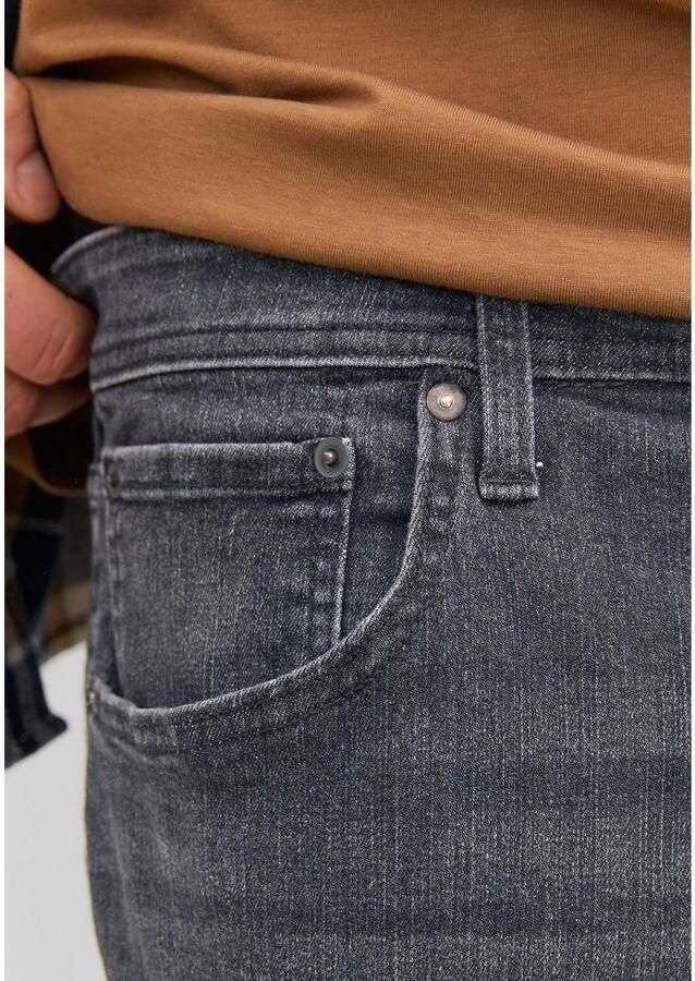 Jack & Jones PlusSize Tapered jeans JJIMIKE met slijtage effecten en functionele zakken - Foto 3