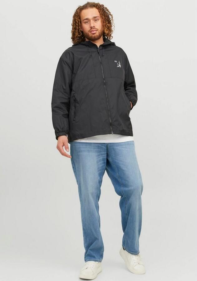 JACK & JONES PLUS SIZE tapered fit jeans JJIMIKE Plus Size 783 blue denim - Foto 3