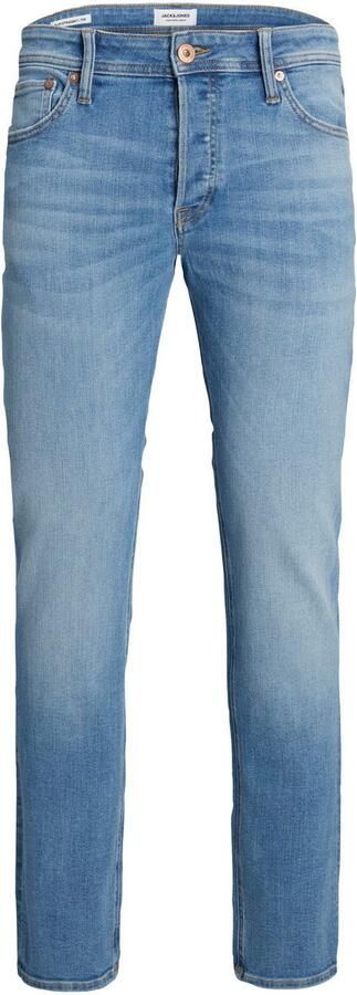 JACK & JONES PLUS SIZE tapered fit jeans JJIMIKE Plus Size 783 blue denim - Foto 6