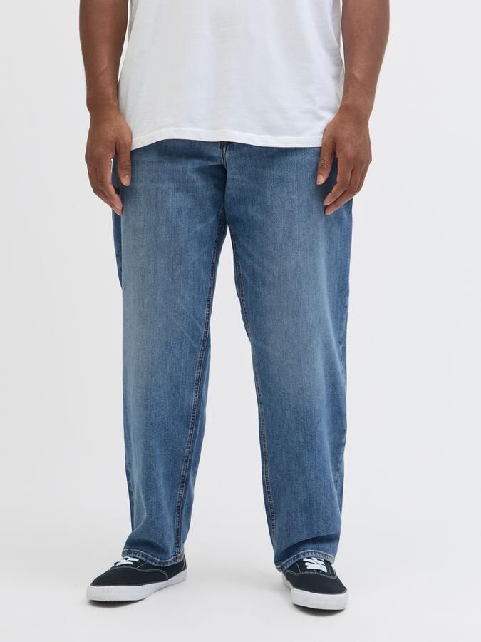 JACK & JONES PLUS SIZE JJIMIKE JJORIGINAL tapered jeans blue denim - Foto 10