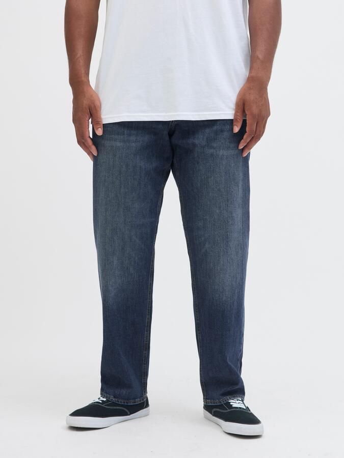 JACK & JONES PLUS SIZE JJIMIKE JJORIGINAL tapered jeans blue denim - Foto 10