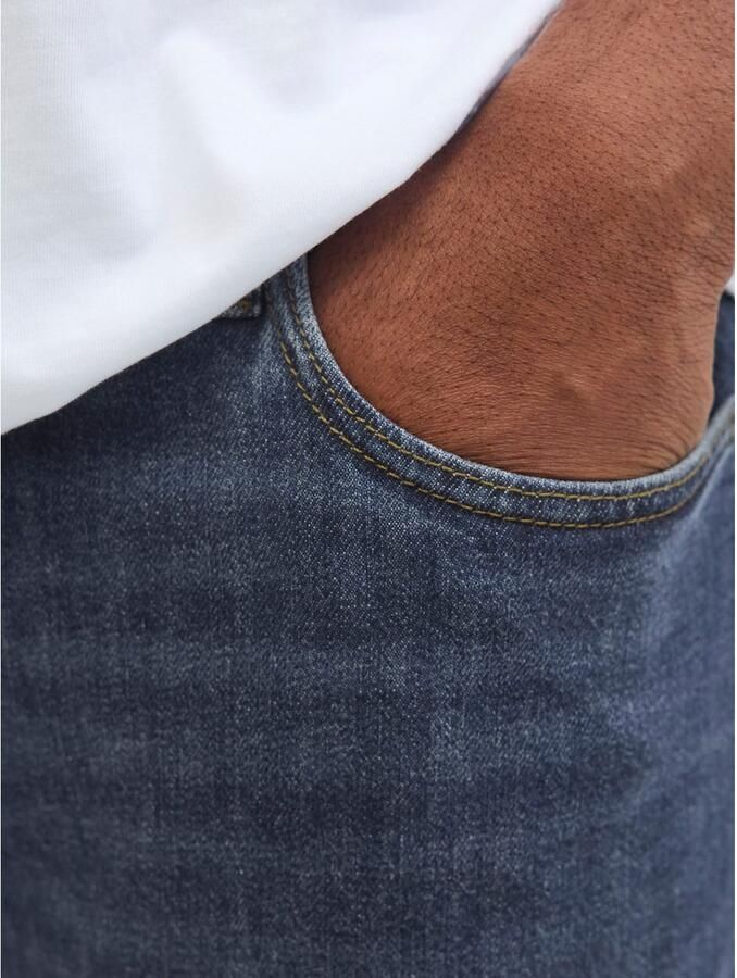 JACK & JONES PLUS SIZE JJIMIKE JJORIGINAL tapered jeans blue denim - Foto 4