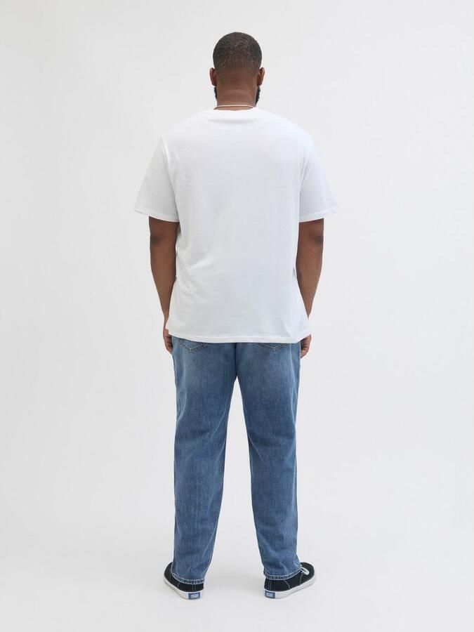 JACK & JONES PLUS SIZE JJIMIKE JJORIGINAL tapered jeans blue denim - Foto 7