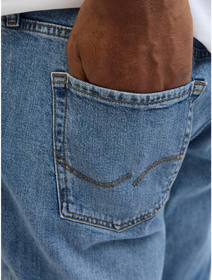 JACK & JONES PLUS SIZE JJIMIKE JJORIGINAL tapered jeans blue denim - Foto 2