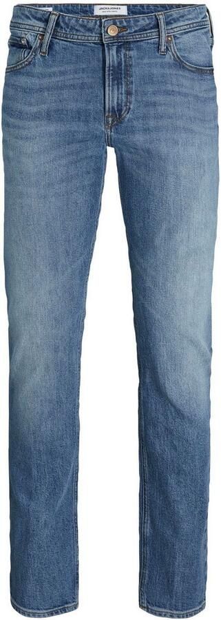 JACK & JONES PLUS SIZE JJIMIKE JJORIGINAL tapered jeans blue denim - Foto 8