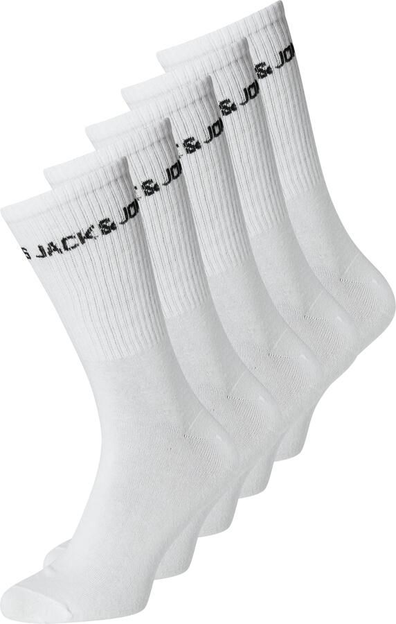 Jack & Jones PlusSize Tennissokken JACBASIC LOGO TENNIS SOCK 5 PAC PLS NOOS (set 5 paar) - Foto 2