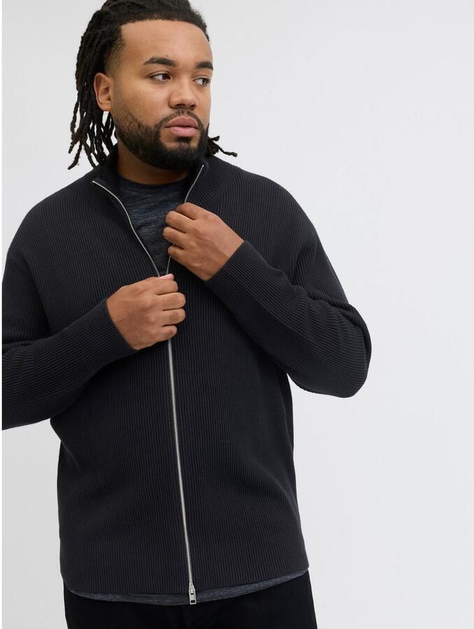 Jack & Jones PlusSize Vest JJEPERFECT KNIT ZIP CARDIGAN NOOS PLS - Foto 3